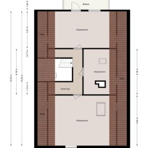 Kolibriestraat 13, 7771 CA Hardenberg - Plattegrond 2