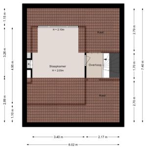 Molenweg 43, 7707 CA Balkbrug - Plattegrond 3