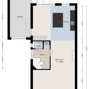 Tijm 33, 7773 EH Hardenberg - Plattegrond 1