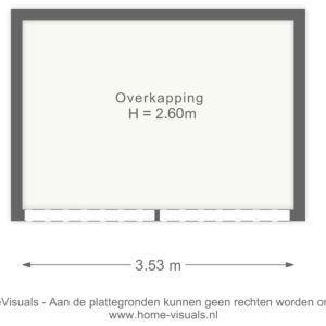 De Prunus 87, 7701 WJ Dedemsvaart - Plattegrond 4