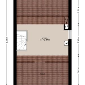 De Prunus 87, 7701 WJ Dedemsvaart - Plattegrond 3