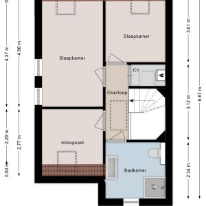 Van Sandickstraat 19, 7701 XE Dedemsvaart - Plattegrond 2