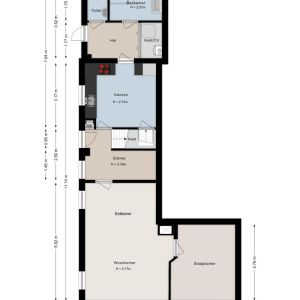 Langewijk 258, 7701 AM Dedemsvaart - Plattegrond 1