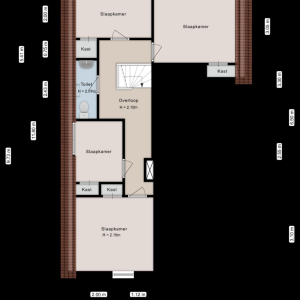 Langewijk 258, 7701 AM Dedemsvaart - Plattegrond 2