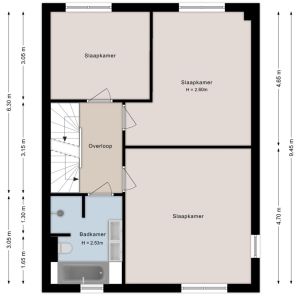 Slagerswerf 8, 7702 DB Dedemsvaart - Plattegrond 2