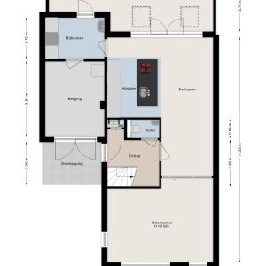 Weenerwerf 11, 7701 XV Dedemsvaart - Plattegrond 1