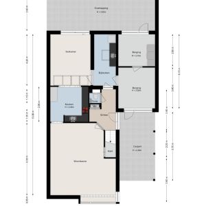 Zilverdistel 18, 7772 NW Hardenberg - Plattegrond 1