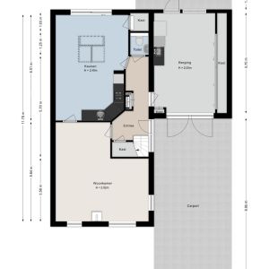 Hesselinkkamp 25, 7692 AS MariËnberg - Plattegrond 1