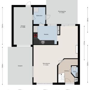 Steenbergerwijk 73, 7701 RL Dedemsvaart - Plattegrond 1