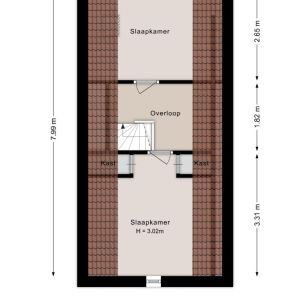Molstraat 22, 7701 JC Dedemsvaart - Plattegrond 3