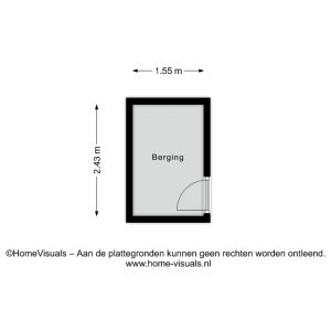 De Spinde 204, 7772 HE Hardenberg - Plattegrond 2