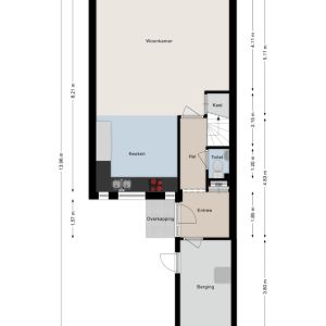 Singelberg 13, 7772 DA Hardenberg - Plattegrond 1