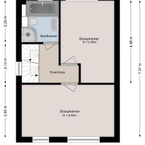 Veldsinklaan 20, 7773 AK Hardenberg - Plattegrond 2