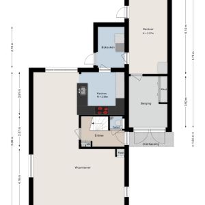 De Rietgans 14, 7702 AX Dedemsvaart - Plattegrond 1
