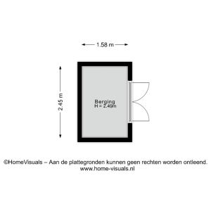 De Jasmijn 16, 7701 WT Dedemsvaart - Plattegrond 4
