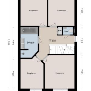Lavendel 59, 7773 EC Hardenberg - Plattegrond 2