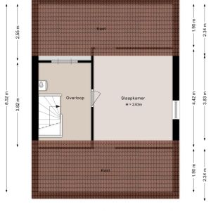 Marsstraat 44, 7782 RK De Krim - Plattegrond 3