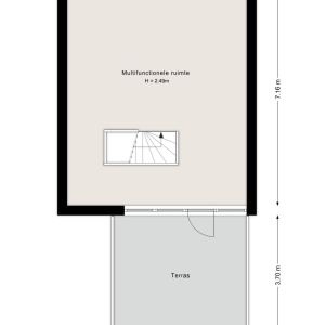 Mien Ruyslaan 46, 7701 ZE Dedemsvaart - Plattegrond 3