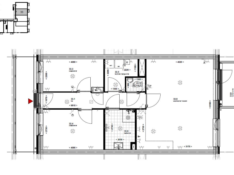 Appartementen Herenhof (Bouwnr. 33), 7776 AH Slagharen - Foto 3