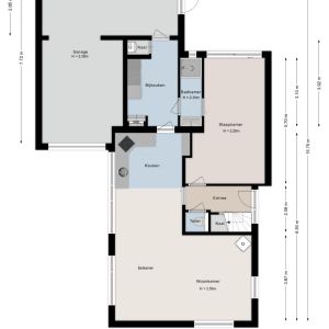 Auke Vosstraat 78, 7776 AX Slagharen - Plattegrond 1