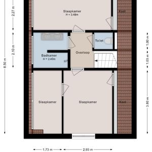 Auke Vosstraat 78, 7776 AX Slagharen - Plattegrond 3