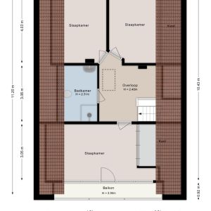 Loozermars-Zuid 23, 7783 EK Gramsbergen - Plattegrond 2