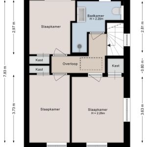 Johan Clemmestraat 16, 7692 AN MariËnberg - Plattegrond 2
