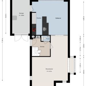 Moonenlaan 108, 7773 DV Hardenberg - Plattegrond 1