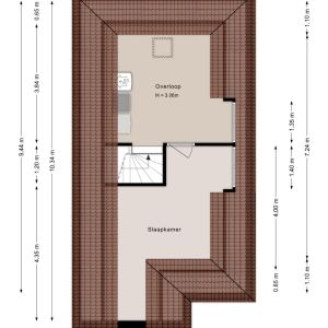 Moonenlaan 108, 7773 DV Hardenberg - Plattegrond 3