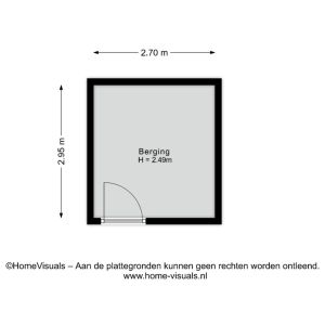 Van der Grondenstraat 5, 7701 XN Dedemsvaart - Plattegrond 2