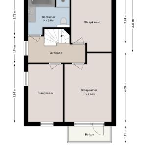 Van Rechterenallee 30, 7773 AN Hardenberg - Plattegrond 2
