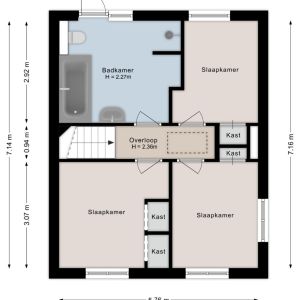 Hoopsteeweg 23, 7695 SJ Bruchterveld - Plattegrond 3