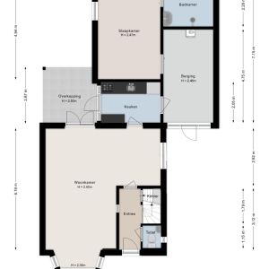 Weidebuurt 20, 7771 CZ Hardenberg - Plattegrond 1