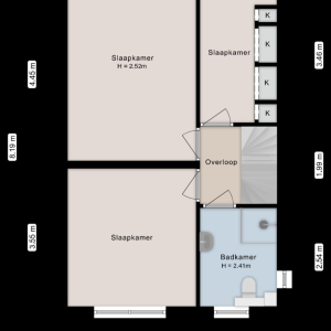 De Spa 27, 7776 CX Slagharen - Plattegrond 2