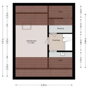 Zonnelaan 39, 7771 ER Hardenberg - Plattegrond 3