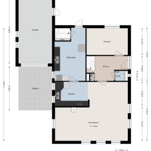 Wolfweg 26, 7777 RK Schuinesloot - Plattegrond 1