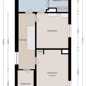 Moerheimstraat 7, 7701 CA Dedemsvaart - Plattegrond 2