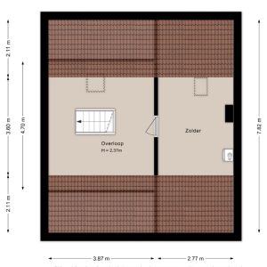 Rheezerweg 3, 7771 WH Hardenberg - Plattegrond 3