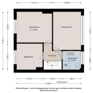 Rozenstraat 32, 7701 GC Dedemsvaart - Plattegrond 2