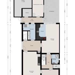 Moerheimstraat 26, 7701 CE Dedemsvaart - Plattegrond 1