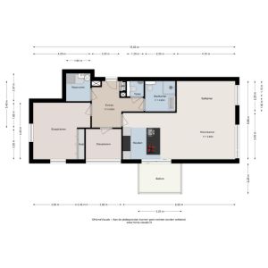 De Vechthorst 3, 7772 WJ Hardenberg - Plattegrond 1