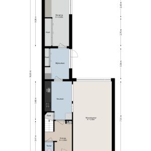 J. Vermeerstraat 5, 7771 WL Hardenberg - Plattegrond 1