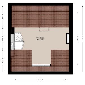 J. Vermeerstraat 5, 7771 WL Hardenberg - Plattegrond 3
