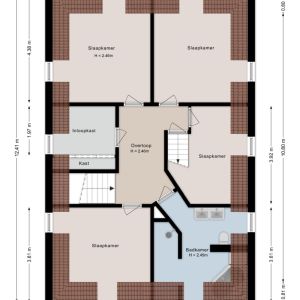 Zaaimansakker 26, 7701 ZH Dedemsvaart - Plattegrond 2
