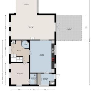 Zaaimansakker 26, 7701 ZH Dedemsvaart - Plattegrond 1