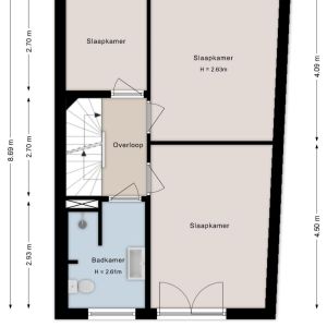Van Kouwenborchstraat 77, 7773 CB Hardenberg - Plattegrond 2