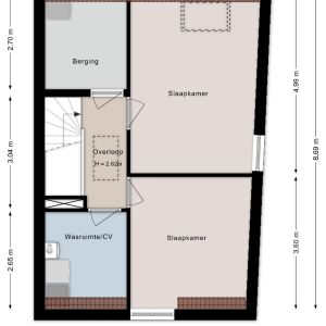 Van Kouwenborchstraat 77, 7773 CB Hardenberg - Plattegrond 3