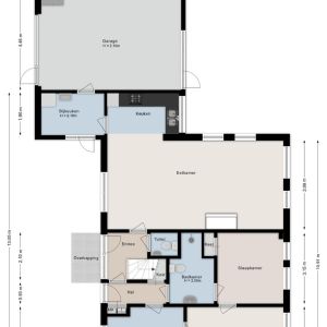 Gerard Doustraat 1, 7771 XC Hardenberg - Plattegrond 1