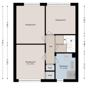 Kometenlaan 12, 7771 EM Hardenberg - Plattegrond 3