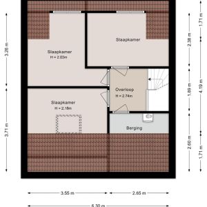 Kometenlaan 12, 7771 EM Hardenberg - Plattegrond 4
